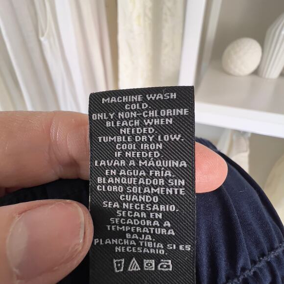 OP Men's size large swim trunks 36/38 blue, chartreuse, floral coastal #2437 - Picture 6 of 9